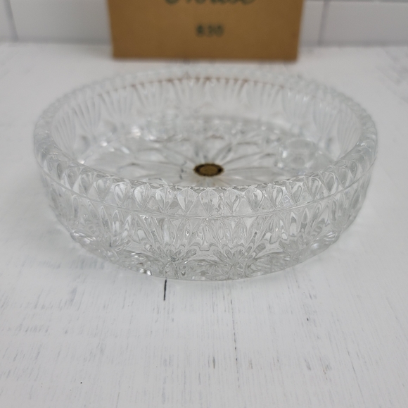 Vtg Crystal Taper Candle Holder By Princess House - Picture 12 of 14